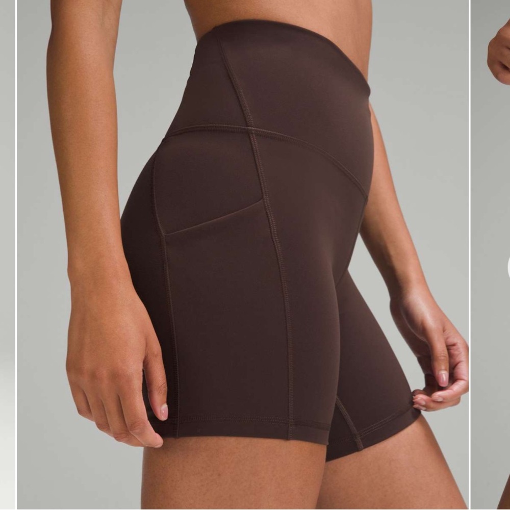 Lululemon Wunder Train High-Rise Short with Pockets 6"
Espresso